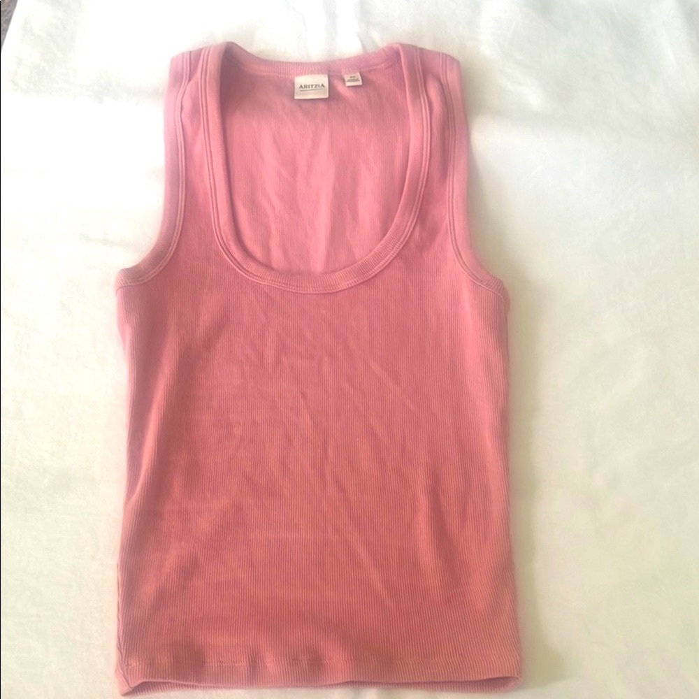 Aritzia Pink Tank Top